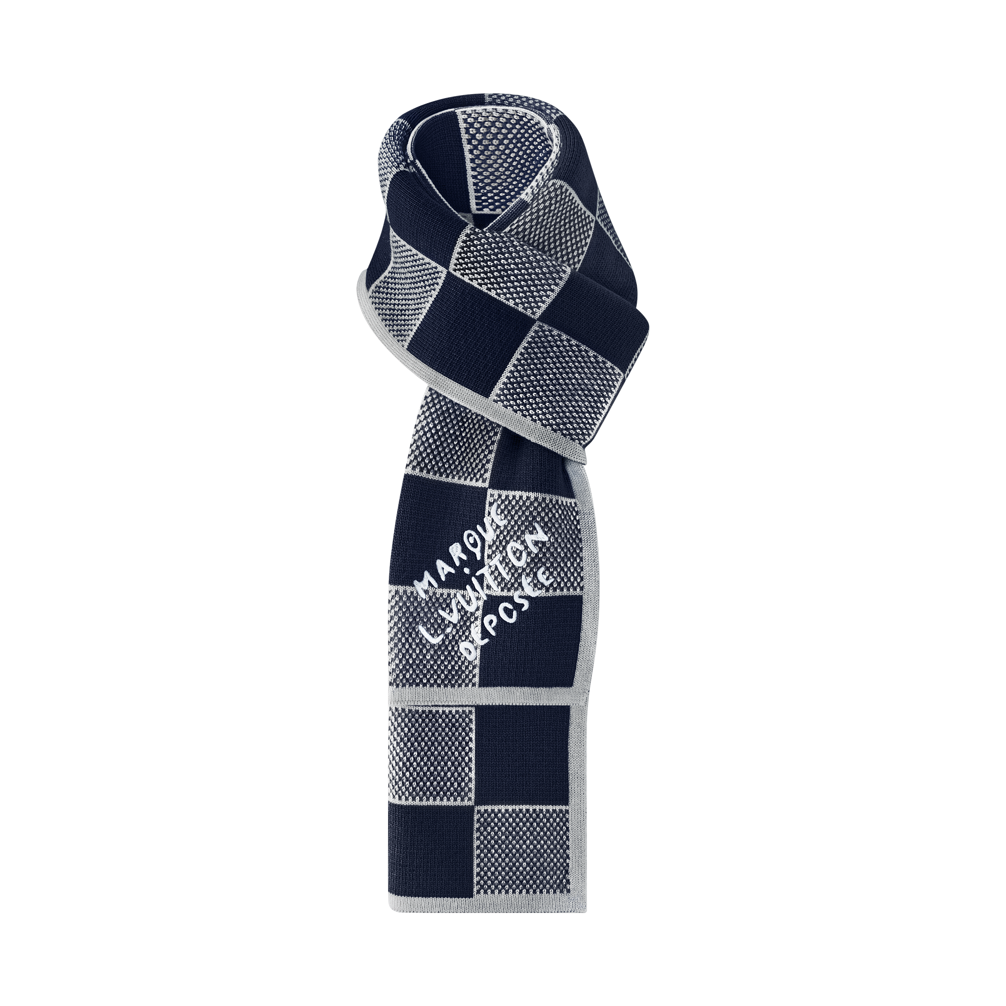 Monogram Check Scarf . - Accessories | LOUIS VUITTON